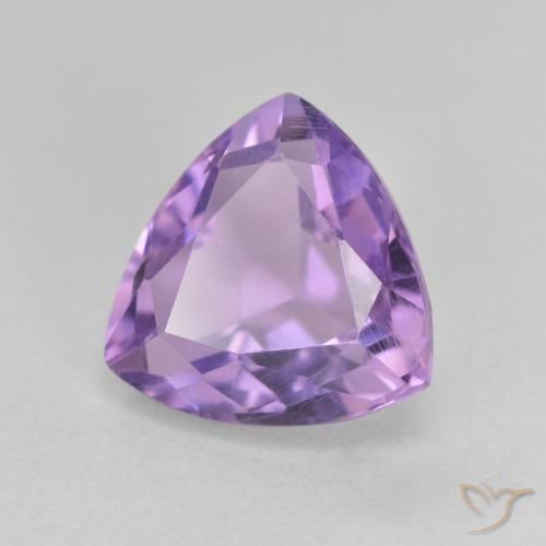 Ametista Violeta médio Natural 3.28ct, Trilhão, VS