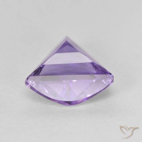 Ametista Violeta Vívido Natural 3.06ct, Trilhão, VVS-VS