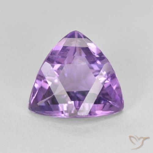 3.05ct Natural Violeta médio Ametista, Trilhão, VVS-VS