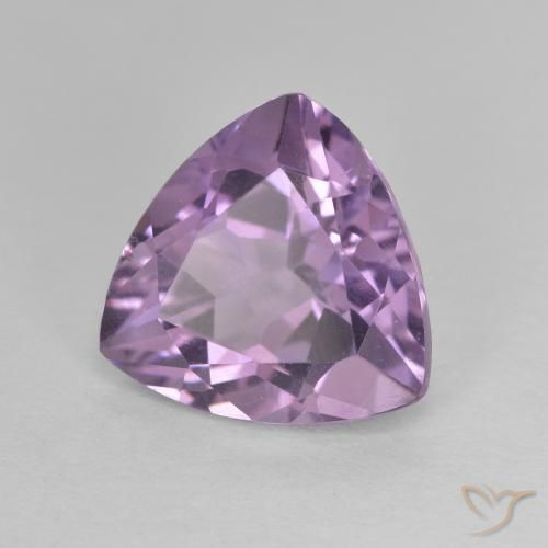 Ametista Violeta rosado Natural 2.79ct, Trilhão, VVS