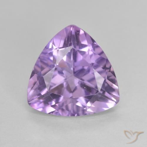 2.92ct Natural Íris Rosa Violeta Ametista, Trilhão, VVS
