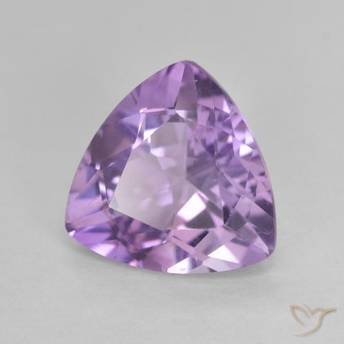 Ametista Íris Rosa Violeta Natural 2.92ct, Trilhão, VVS
