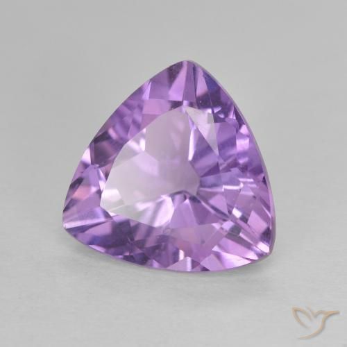 Ametista Violeta rosado Natural 2.77ct, Trilhão, VVS