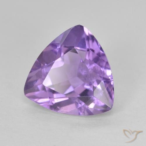 Ametista Berinjela Violeta Natural 2.92ct, Trilhão, VS