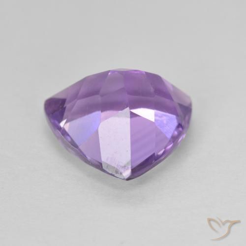Ametista Berinjela Violeta Natural 2.92ct, Trilhão, VS