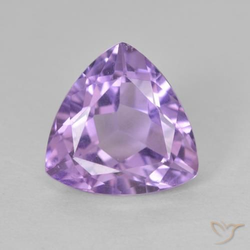 2.98ct Natural Violeta médio Ametista, Trilhão, VS