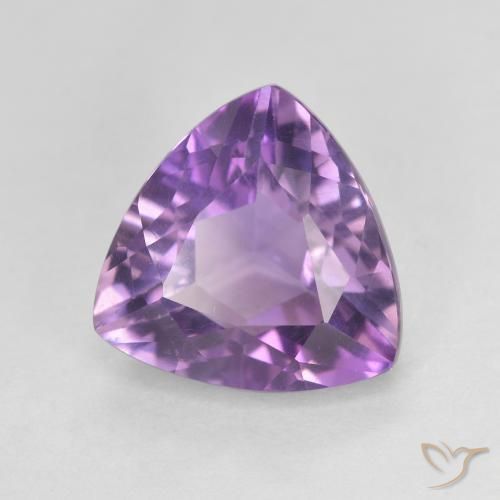 3.03ct Natural Violeta rosa médio Ametista, Trilhão, VVS-VS