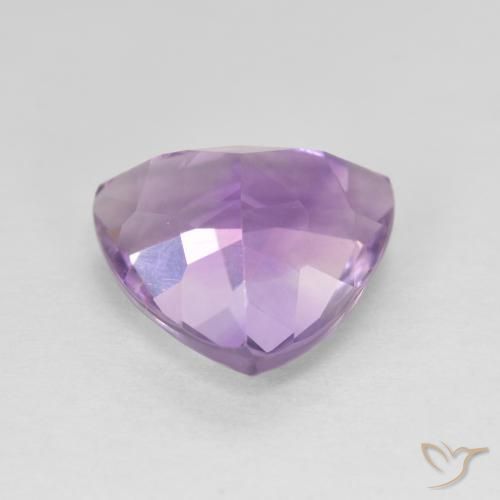 Ametista Violeta rosa médio Natural 3.03ct, Trilhão, VVS-VS