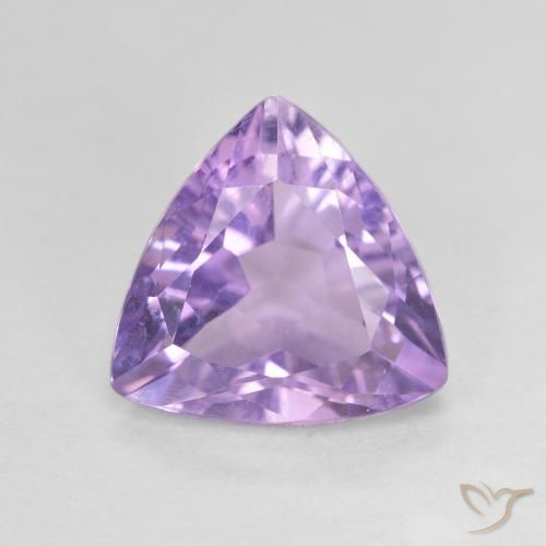 2.80ct Natural Violeta médio Ametista, Trilhão, VVS-VS