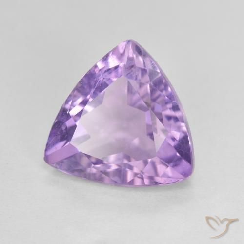 Ametista Violeta médio Natural 2.80ct, Trilhão, VVS-VS