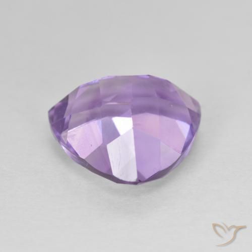 Ametista Violeta rosado Natural 3.21ct, Trilhão, VVS-VS