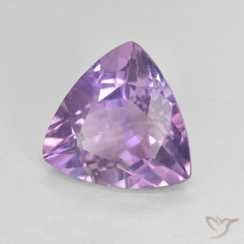 Ametista Violeta rosa médio Natural 2.66ct, Trilhão, VVS-VS