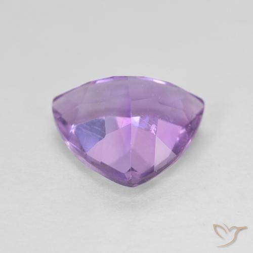 Ametista Violeta rosa médio Natural 2.66ct, Trilhão, VVS-VS