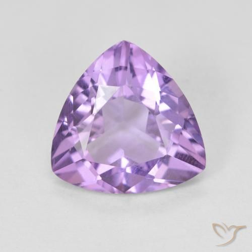 2.58ct Natural Violeta médio Ametista, Trilhão, VVS-VS