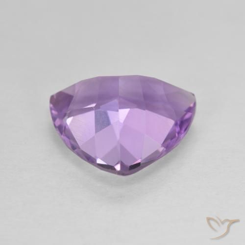 Ametista Violeta médio Natural 2.58ct, Trilhão, VVS-VS