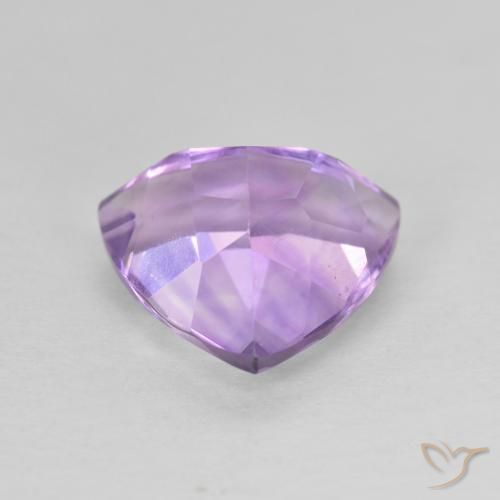 Ametista Violeta rosado Natural 2.91ct, Trilhão, VVS-VS