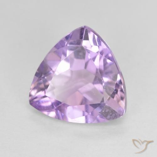 Ametista Rosa Violeta Médio Natural 2.92ct, Trilhão, VVS-VS
