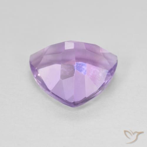 Ametista Rosa Violeta Médio Natural 2.92ct, Trilhão, VVS-VS