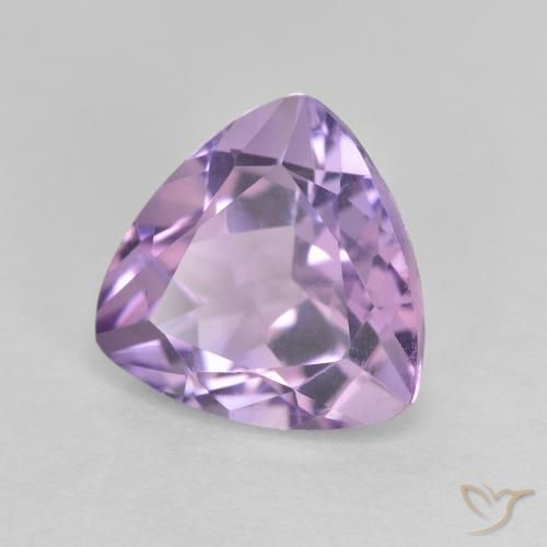 Ametista Rosa Violeta Médio Natural 2.88ct, Trilhão, VVS-VS