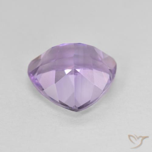 Ametista Rosa Violeta Médio Natural 2.88ct, Trilhão, VVS-VS