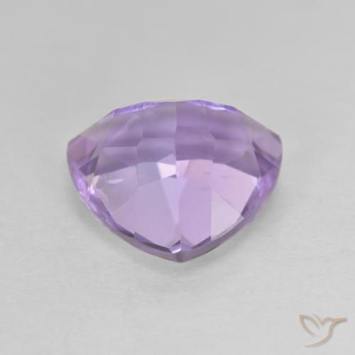 Ametista Rosa Violeta Médio Natural 3.11ct, Trilhão, VVS-VS