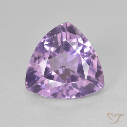 3.03ct Natural Violeta médio Ametista, Trilhão, VVS-VS