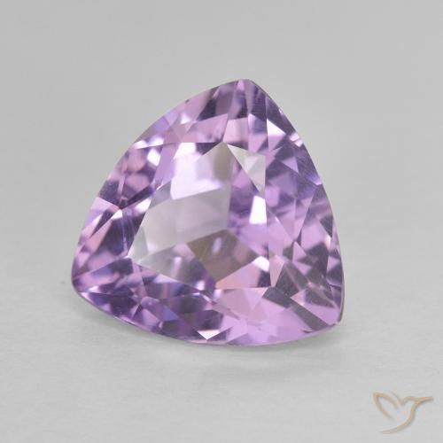 Ametista Violeta médio Natural 3.03ct, Trilhão, VVS-VS