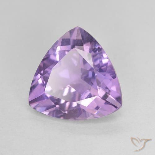 Ametista íris violeta Natural 2.61ct, Trilhão, VVS-VS