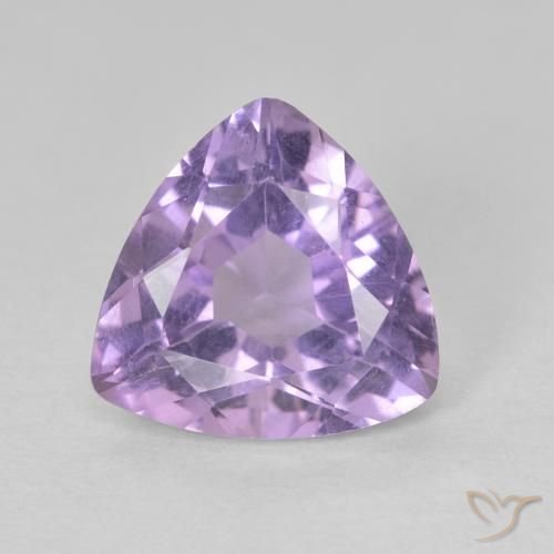 2.78ct Natural íris violeta Ametista, Trilhão, VVS-VS