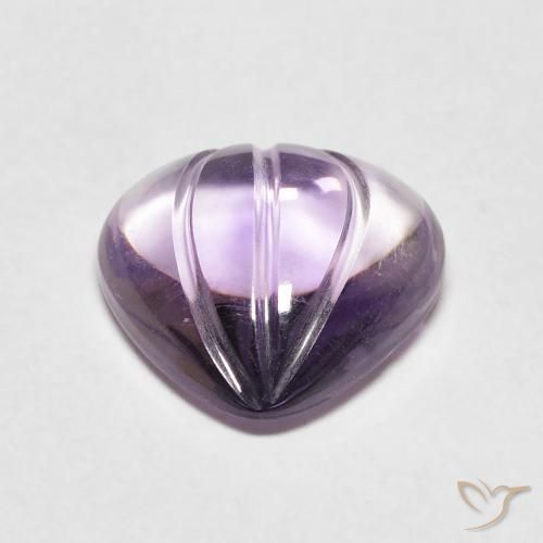 Ametista Sangria Violeta Natural 4.11ct, Formato de pêra, Transparente