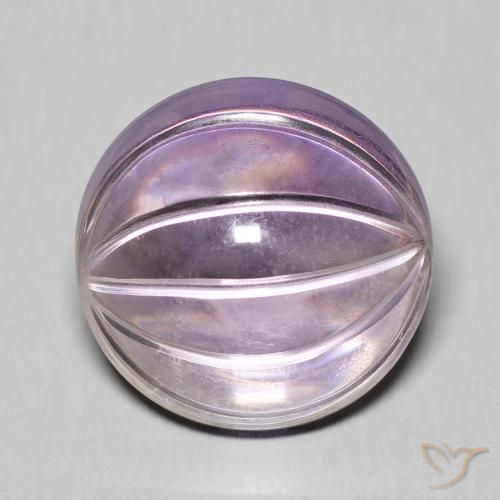 10.21ct Natural Violeta Claro-Médio Ametista, oval, Transparente