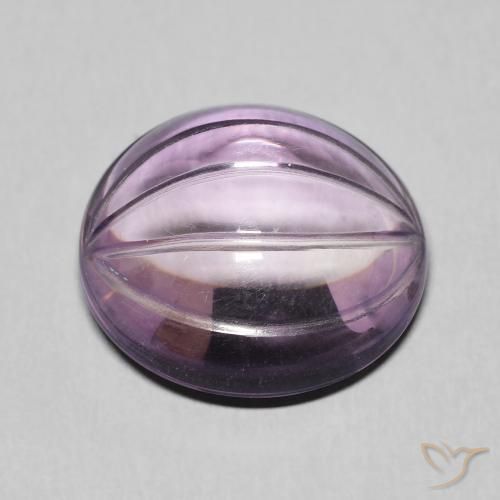 Ametista Violeta Claro-Médio Natural 10.21ct, oval, Transparente