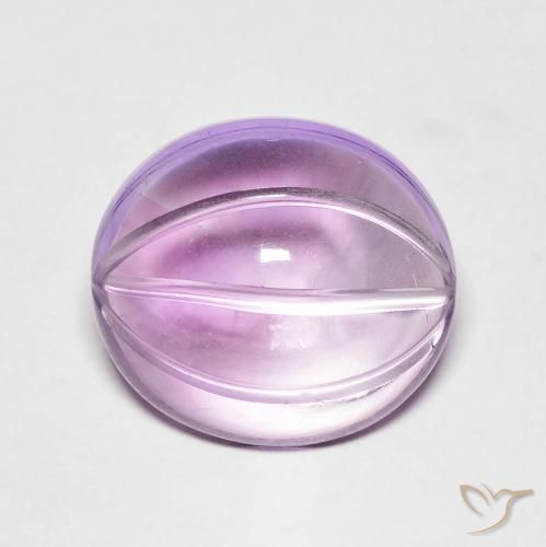 5.72ct Natural Violeta rosado Ametista, oval, Transparente