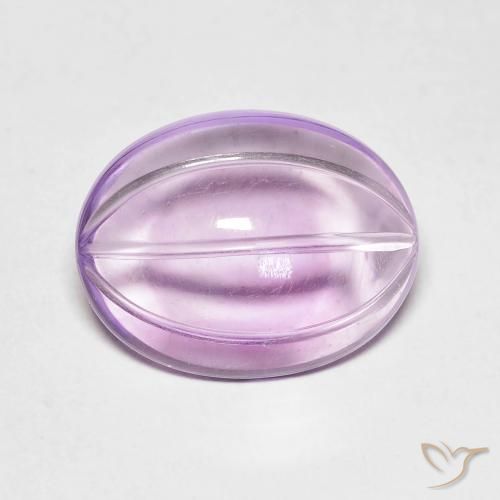 6.02ct Natural Íris Rosa Violeta Ametista, oval, Transparente