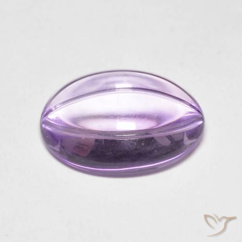 Ametista Íris Rosa Violeta Natural 6.02ct, oval, Transparente