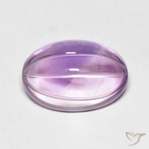 6.36ct Natural Sangria Violeta Ametista, oval, Transparente
