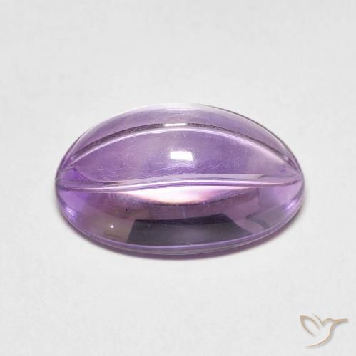 Ametista Sangria Violeta Natural 6.36ct, oval, Transparente