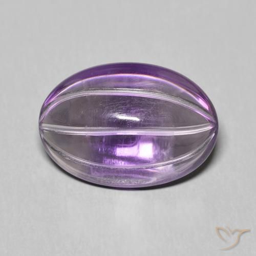 6.26ct Natural Violeta Púrpura Ametista, oval, Transparente