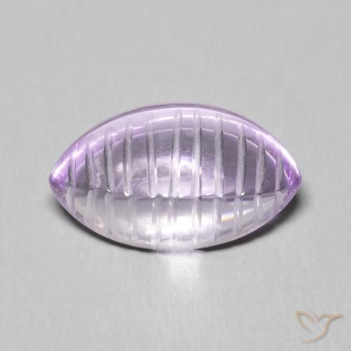 6.61ct Natural íris violeta Ametista, Marquesa, Transparente