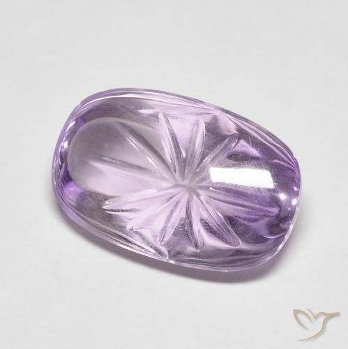 7.48ct Natural Violeta médio Ametista, oval, Transparente