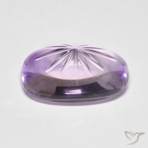 Ametista Violeta médio Natural 7.48ct, oval, Transparente