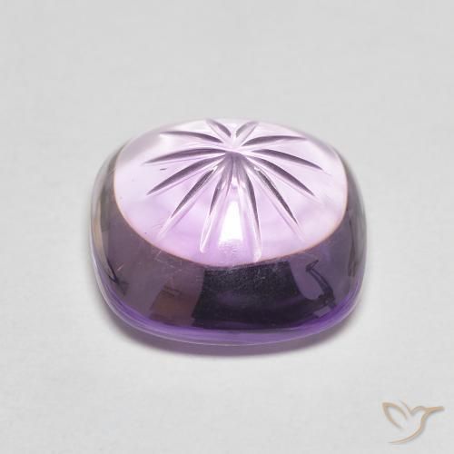 8.59ct Natural Violeta médio Ametista, Chique, Transparente