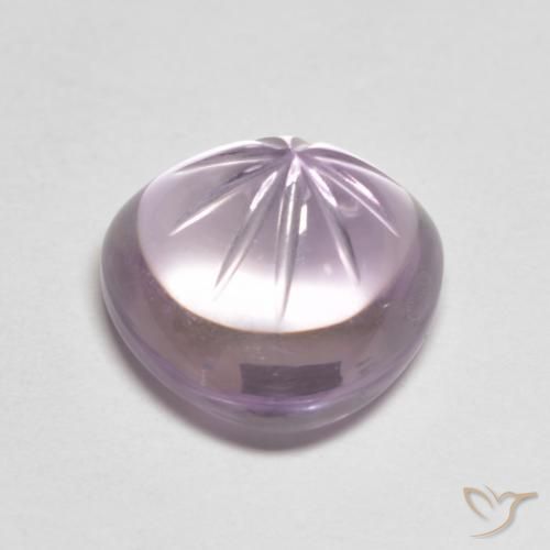 Ametista Violeta médio Natural 6.10ct, Trilhão, Transparente