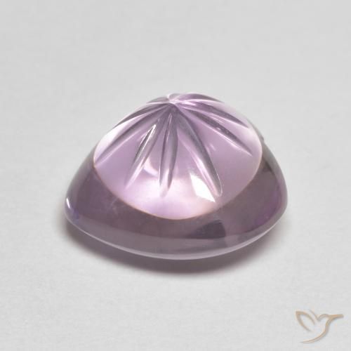 Ametista íris violeta Natural 5.76ct, Coração, Transparente