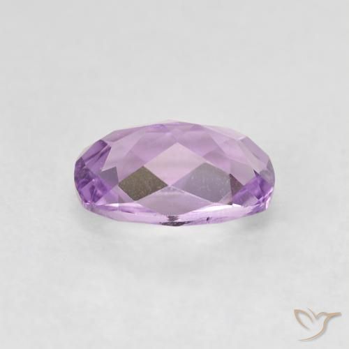 Ametista íris violeta Natural 0.82ct, Almofada, VVS