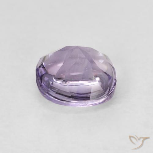Ametista Violeta rosado Natural 0.56ct, Almofada, Transparente