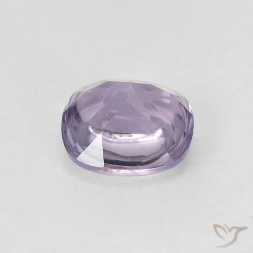 Ametista Violeta claro Natural 0.52ct, Almofada, Transparente