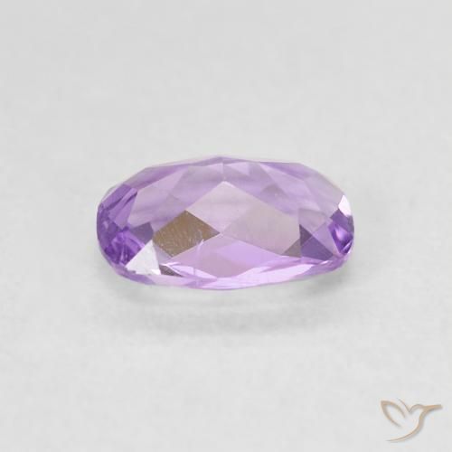 Ametista Violeta rosado Natural 0.77ct, Almofada, VVS