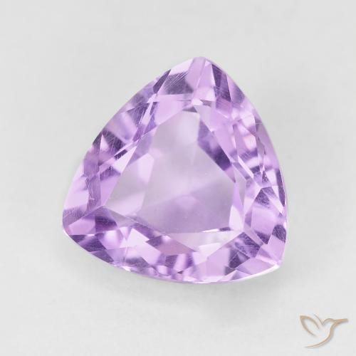 Ametista Íris Rosa Violeta Natural 3.26ct, Trilhão, VVS-VS