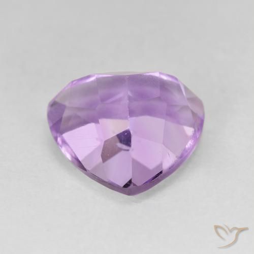 Ametista Íris Rosa Violeta Natural 3.26ct, Trilhão, VVS-VS